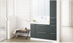 洗面所の設置例