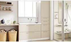 洗面所の設置例