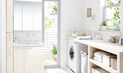 洗面所の設置例