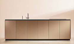 システムキッチンの設置例